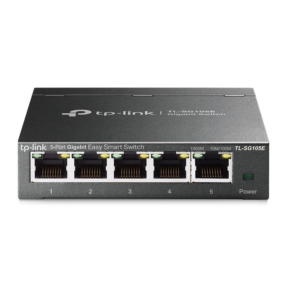 5-Port Gigabit Easy Smart Switch TP-Link TL-SG105E 5-Port Gigabit Easy Smart Switch TP-Link TL-SG105E